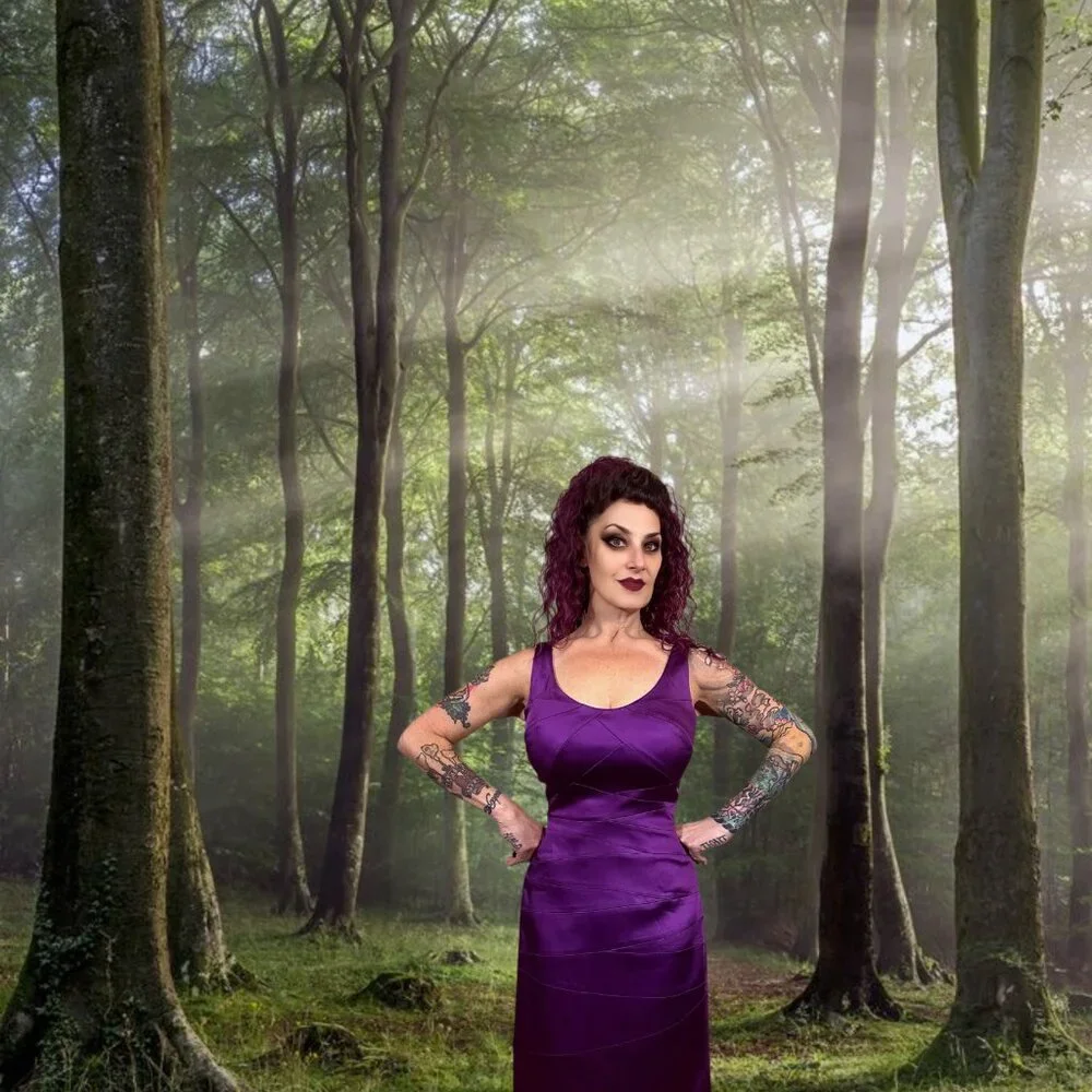 90s Jax Purple Sheath Dress Bodycon 60s Retro Mod MCM Pinup Rockabilly 10 - Picture 2 of 13